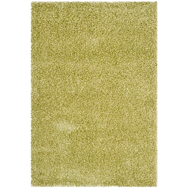 Safavieh Charlotte 4-Foot x 6-Foot Shag Area Rug in Green. View a larger version of this product image.