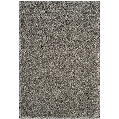 Safavieh Charlotte 8-Foot x 10-Foot Shag Area Rug in Grey. View a larger version of this product image.