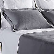 Frette At Home Creta King Pillow Sham in Grey