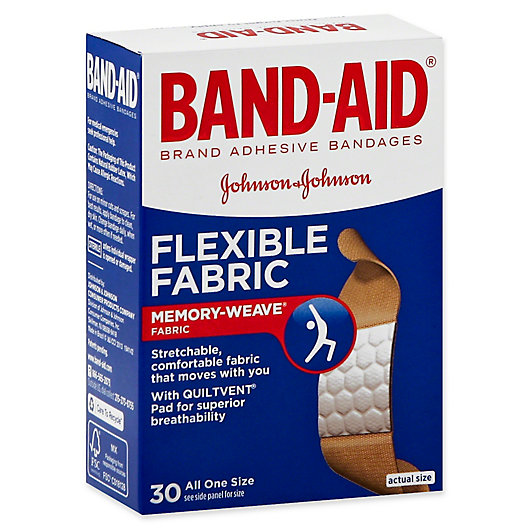 Alternate image 1 for Johnson & Johnson® 30-Count Band-Aid® Assorted Flex Fabric Bandages