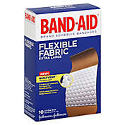Johnson & Johnson&reg; 10-Count Band-Aid&reg; Assorted XL Flex Fabric Bandages
