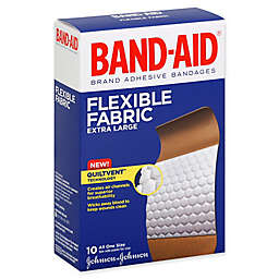 Johnson & Johnson® 10-Count Band-Aid® Assorted XL Flex Fabric Bandages