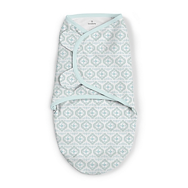 SwaddleMe&reg; 3-Pack Small Newport Shores Original Swaddles in Aqua. View a larger version of this product image.