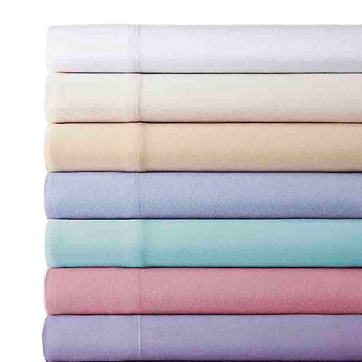 Alternate image 1 for Micro Flannel® Solid Sheet Set