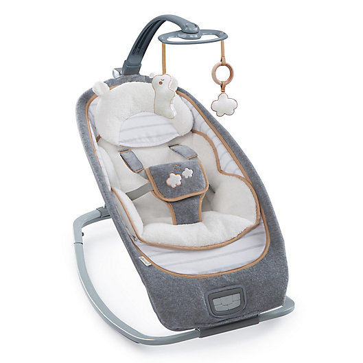 Alternate image 1 for Ingenuity™ Boutique Teddy Convertible Rocker in Grey