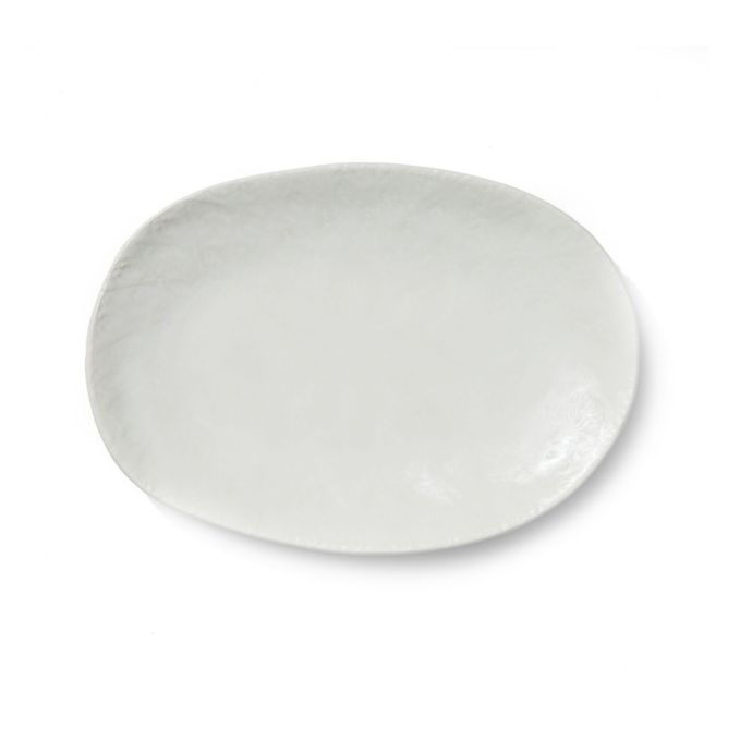 vietri lace small oval platte