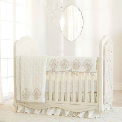 ivory crib bedding