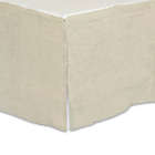 Alternate image 0 for Just Born&reg; Keepsake Washed Linen Crib Skirt in Flax
