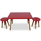 Alternate image 0 for Kids 3-Piece Dipped Table and Stool Set