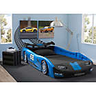 Alternate image 3 for Delta Children Turbo Race Car Twin Bed in Blue