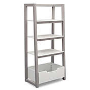 Delta Children Ladder Shelf in White/Grey