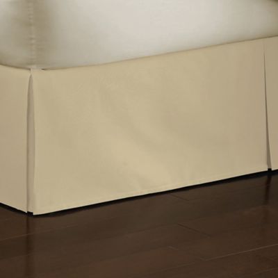 Smoothweave&trade; 14-Inch Tailored Bed Skirt in Butter