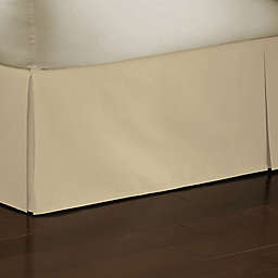 Smoothweave™ 14-Inch Tailored King Bed Skirt in Butter