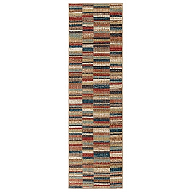 Mohawk Home Squared Up 2-Foot x 7-Foot Multicolor Runner. View a larger version of this product image.