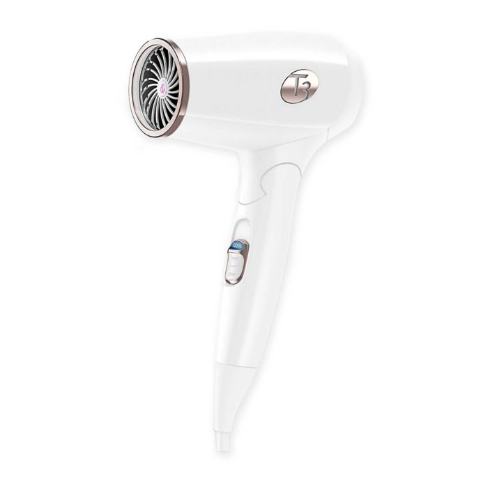 T3 Featherweight Compact Folding Hair Dryer with Dual Voltage Bed