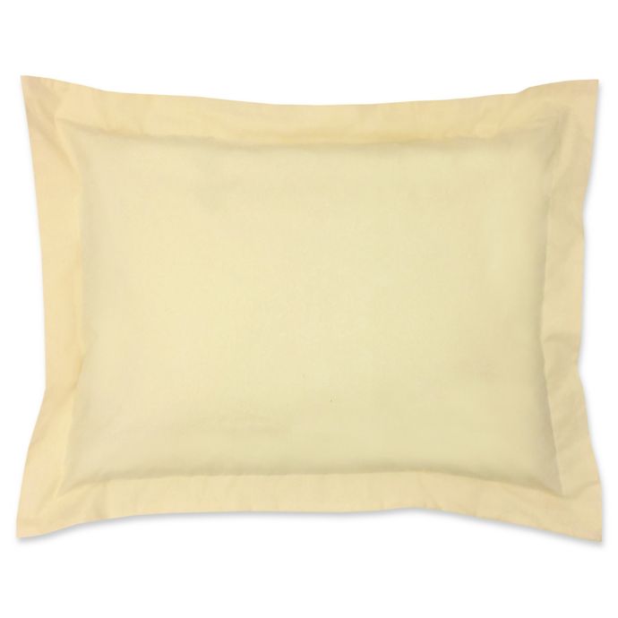 Smoothweave™ Pillow Sham in Butter Bed Bath and Beyond Canada