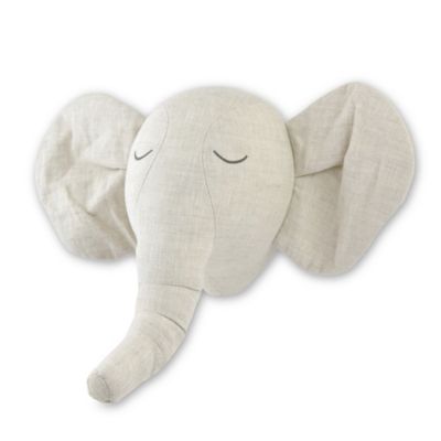 stuffed elephant head