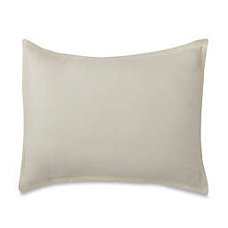 LinenWeave Vintage Washed Standard Pillow Sham in Ivory