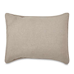 LinenWeave Vintage Washed King Pillow Sham in Natural
