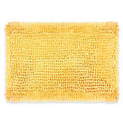 Laura Ashley&reg; Butter Chenille 17&#39;&#39;x 24&#39;&#39; Bath Rug in Yellow