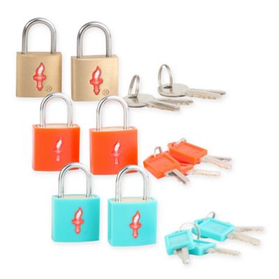 bed bath and beyond luggage locks