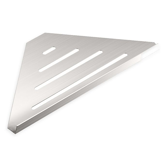 Gatco® Elegant Stainless Steel Corner Shower Shelf | Bed Bath & Beyond Stainless Steel Shower Corner Shelves