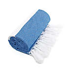 Alternate image 1 for Linum Home Textiles Diamond Pestemal Beach Towel in Blue