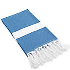 Alternate image 2 for Linum Home Textiles Diamond Pestemal Beach Towel in Blue