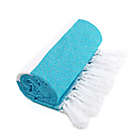 Alternate image 1 for Linum Home Textiles Diamond Pestemal Beach Towel in Turquoise