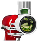 Alternate image 1 for KitchenAid&reg; 5-Piece Fresh Prep Slicer/Shredder Attachment Set in White