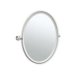 Gatco® Laurel Ave 27.5-Inch x 24.25-Inch Oval Framed Mirror
