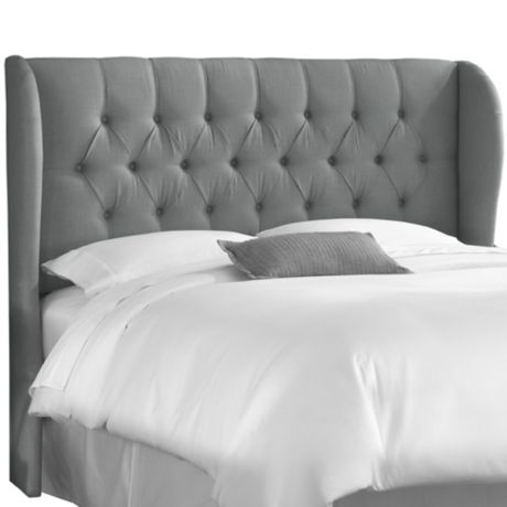 61% OFF - Skyline Furniture Skyline Furniture Upholstered Curved Queen  Headboard / Beds