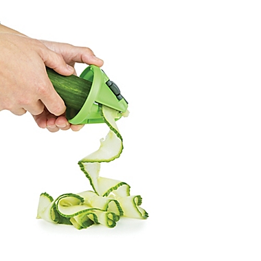 Progressive&trade; prepworks&reg; Hand Spiralizer in Green. View a larger version of this product image.