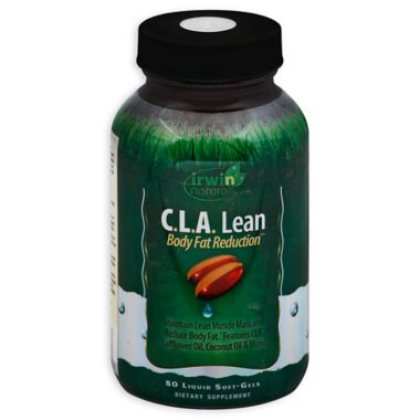 Irwin Naturals&reg; 80-Count C.L.A. Lean Body Fat Reduction&trade; Liquid Softgels. View a larger version of this product image.