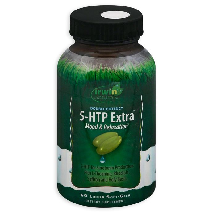 Irwin Naturals® 60Count 5HTP Extra™ Liquid Softgels Bed Bath & Beyond