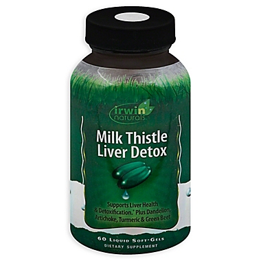 Irwin Naturals&reg; 60-Count Milk Thistle Liver Detox&trade; Liquid Softgels. View a larger version of this product image.