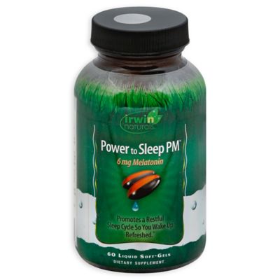 Irwin Naturals&reg; 60-Count Power To Sleep PM Melatonin Liquid Softgels