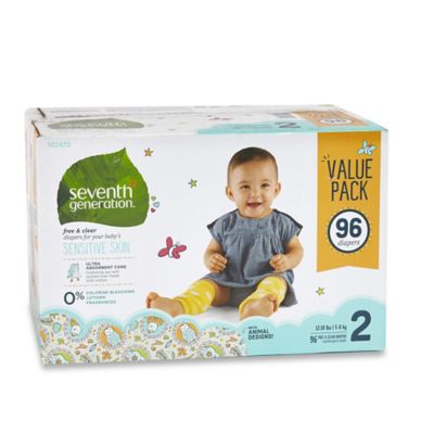 7th generation diapers size 2