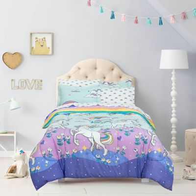 Kidz Mix Magical Unicorn Reversible Comforter Set