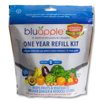 New Pack of 8 Bluapple One Year Refill Kit Free Ship 