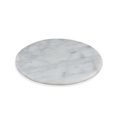 Artisanal Kitchen Supply Marble Trivet in White