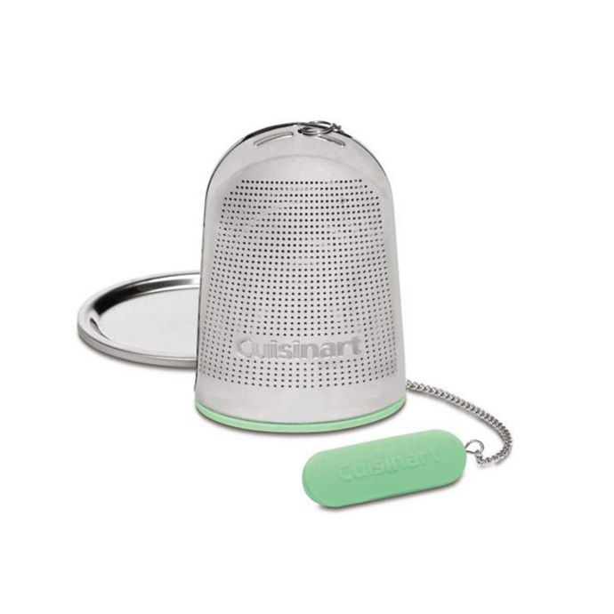 Cuisinart® Perfectsteep™ Tea Bag Infuser in Stainless Steel/Green Bed