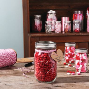 Ball&reg; Glass Mini Storage Jars (Set of 4). View a larger version of this product image.