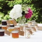 Alternate image 8 for Ball&reg; Glass Mini Storage Jars (Set of 4)