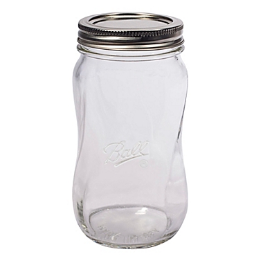 Ball&reg; Glass Regular Mouth Spiral Jars (Set of 4). View a larger version of this product image.