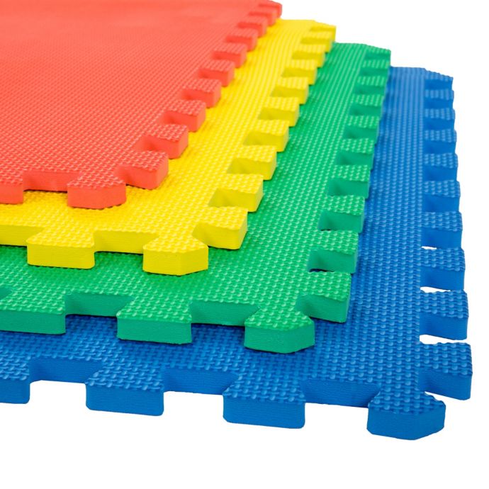 Trademark Games Interlocking Foam Floor Mats Set Of 4