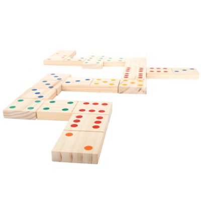 Trademark Games Giant Wooden Dominoes Set