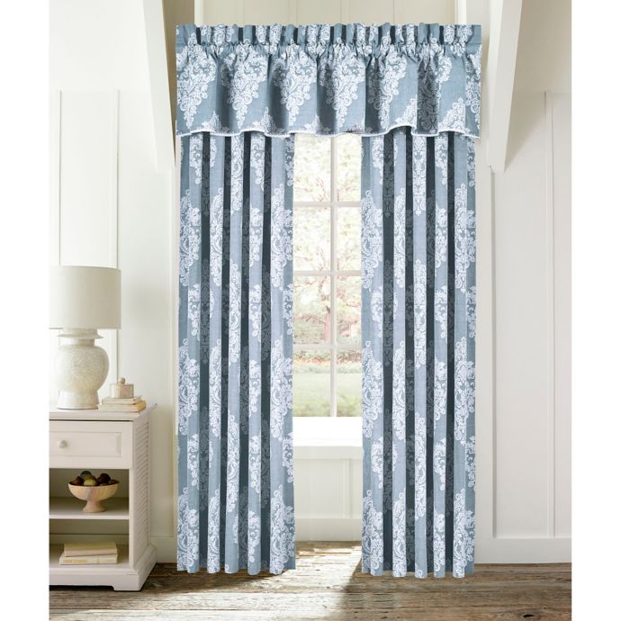 Piper & Wright Ansonia Window Curtain Panels and Valance | Bed Bath ...