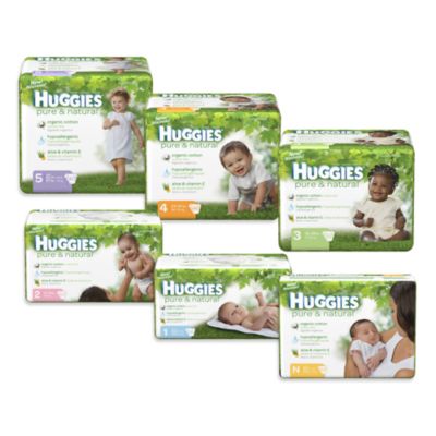 huggies pure and natural diapers