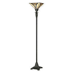 Quoizel Asheville Floor Lamp in Valiant Bronze